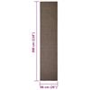 vidaXL Matto luonnollinen sisal 66x300 cm ruskea