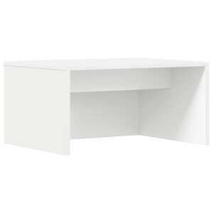 vidaXL Sein&auml;kiinnitett&auml;v&auml; P&ouml;yt&auml; Valkoinen Tekninen puu 60 x 45 x 30 cm