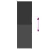 vidaXL Rullaverho Blackout Musta 40x150 cm Kankaan leveys 35,7 cm