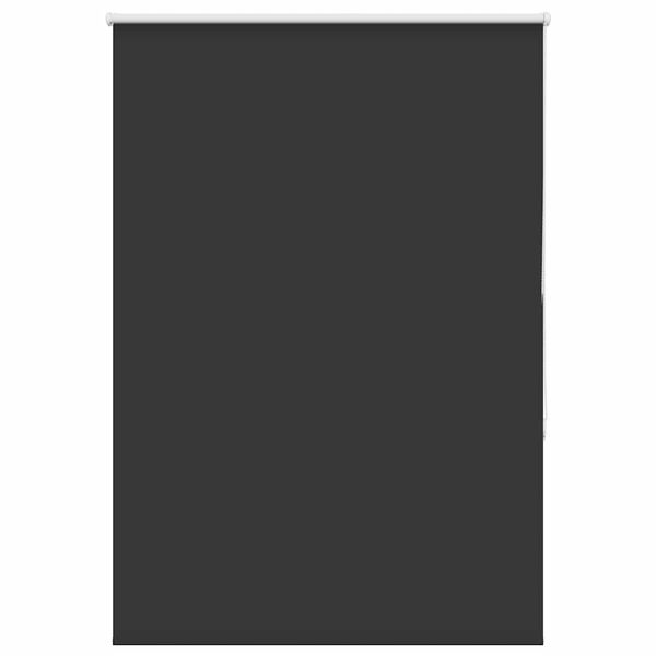 vidaXL Rullaverho Blackout Musta 110x175 cm Kankaan leveys 105,7 cm