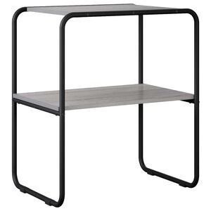 vidaXL Konsolip&ouml;yt&auml; Harmaa Sonoma 80 x 42,5 x 70 cm Tekninen puu