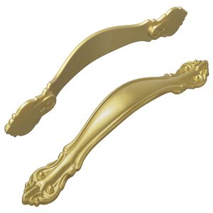 vidaXL Kahva 2 kpl Kulta 143 x 19,2 x 20 mm Sinkki- ja alumiiniseosta