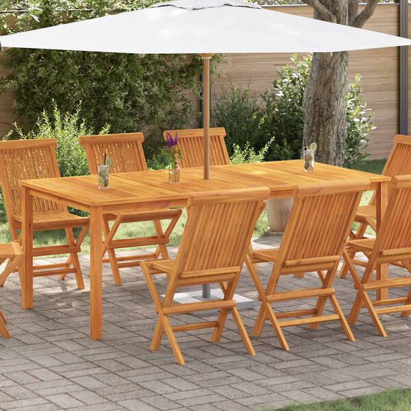 vidaXL Puutarhap&ouml;yt&auml; 200x100x74 cm t&auml;ysi akaasiapuu