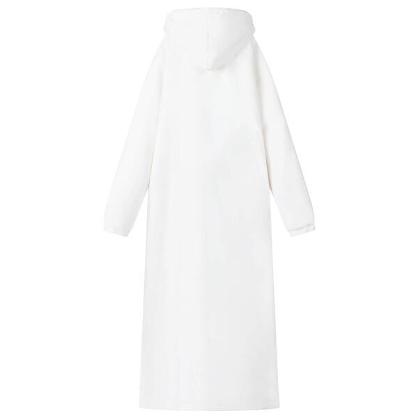 vidaXL Viltti-huppari Valkoinen l Fleece ja flanelli