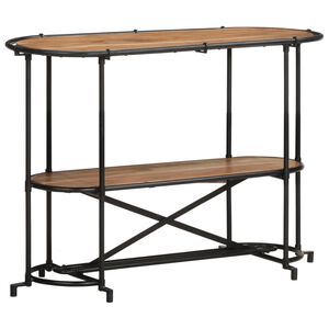 vidaXL Konsolip&ouml;yt&auml; 110x42x76 cm t&auml;ysi akaasiapuu