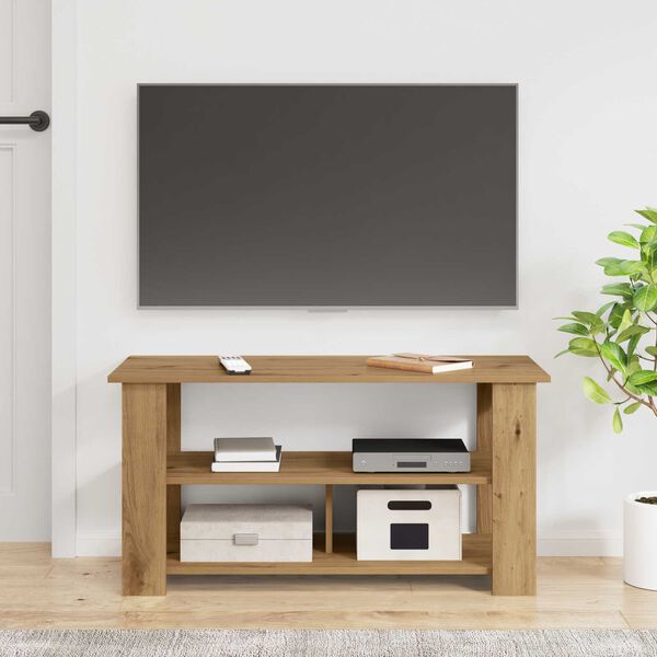 vidaXL TV-teline Artisan tammi 100 x 40 x 50 cm