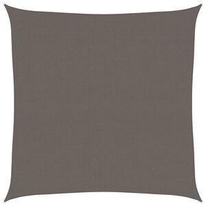 vidaXL Aurinkopurje 160 g/m&sup2; antrasiitti 7x7 m HDPE