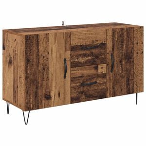 vidaXL Sivup&ouml;yt&auml; Vanha Puu 100 x 36 x 60 cm Tekninen puu