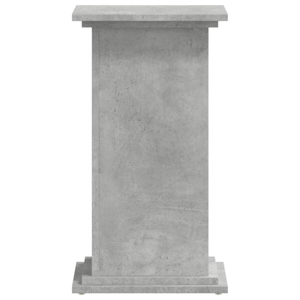 vidaXL Kasviteline betoninharmaa 33x33x60 cm tekninen puu