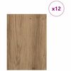 vidaXL Dekoripaneelit 12 pcs Artisan tammi 21 x 30 x 0,27 cm