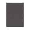 vidaXL laskostettu blindi musta 95x150 cm kankaan leveys 94,4 cm