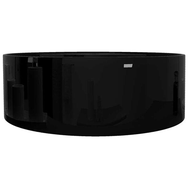 Keraaminen Kylpyhuoneen Pesuallas Hanarei&auml;ll&auml; Musta Py&ouml;re&auml;