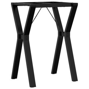 vidaXL Ruokap&ouml;yd&auml;n jalat Y-muoto 50x40x73 cm ter&auml;st&auml;