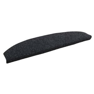vidaXL Itseliimautuvat portaamatot 15 pcs Musta 80 x 24,5 x 3,5 cm