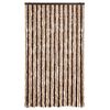 vidaXL Hy&ouml;nteisverho beige ja vaaleanruskea 118 x 220 cm Chenille