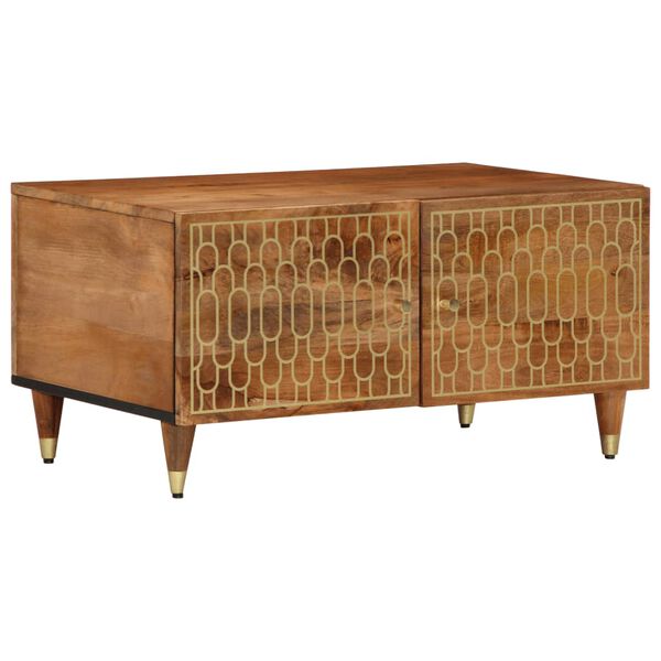 vidaXL Sohvapöytä 80x50x40 cm täysi mangopuu