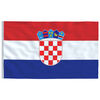 vidaXL Kroatian lippu 90x150 cm
