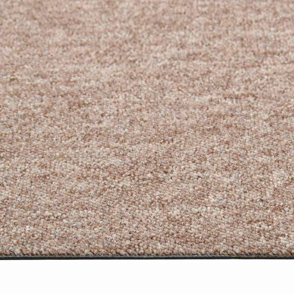 vidaXL Matto 20 pcs Beige 50 x 50 cm 100% polypropeeni