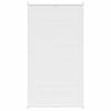 vidaXL Plisse Kaihdin 110x200cm Valkoinen Laskosverhot
