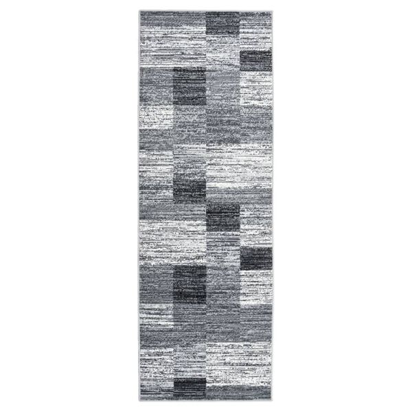 vidaXL K&auml;yt&auml;v&auml;matto BCF harmaa 80x250 cm