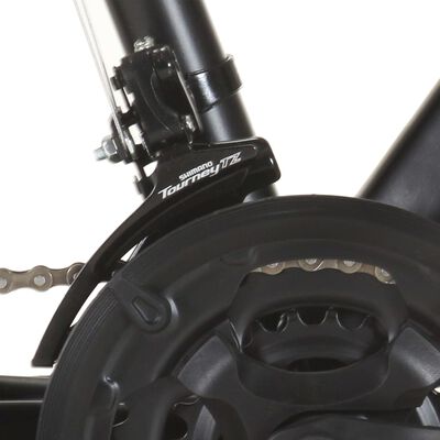 vidaXL Maastopyörä 21 vaihdetta 29" renkaat 48 cm runko musta