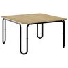 vidaXL Sohvap&ouml;yt&auml; Sonoma-tammi 100 x 100 x 45 cm Tekninen puu