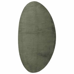 vidaXL Alue matot HUARTE Mets&auml;nvihre&auml; 80 x 150 cm Polyesteri