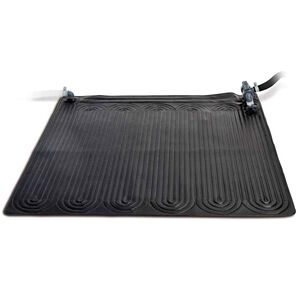 Intex Aurinkoenergialla toimiva l&auml;mmitysmatto PVC 1,2x1,2m Musta 28685