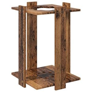 vidaXL Biljardikeppiteline Tekninen puu 42 x 43 x 60 cm Vanha puu