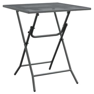 vidaXL Puutarhap&ouml;yt&auml; 60x60x72 cm laajennettu metalliverkko antrasiitti