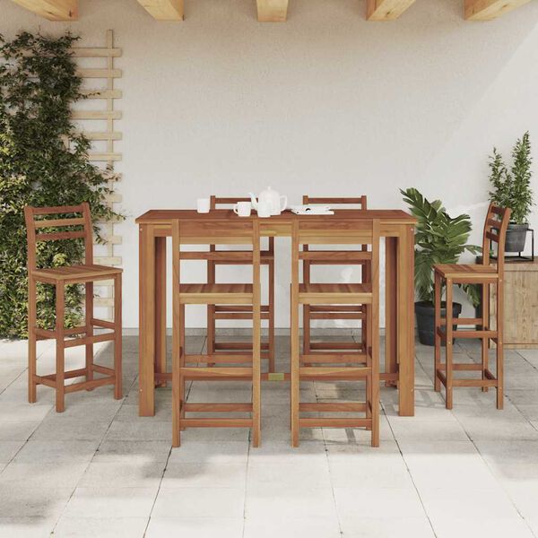 vidaXL Baarip&ouml;yt&auml; akaasiapuu 150x70x105 cm