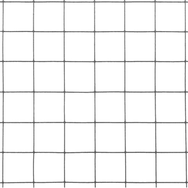 vidaXL Kanaverkko ter&auml;s PVC pinnoitteella 10x1,5 m harmaa