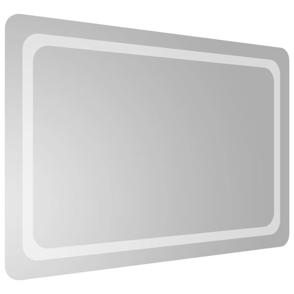 vidaXL Kylpyhuoneen LED-peili 60x90 cm