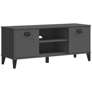 vidaXL Kenk&auml;penkki VIKEN antrasiitin harmaa 106x35x45 cm tekninen puu