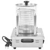 vidaXL Hot Dog -l&auml;mmitin 2 tankoa ruostumaton ter&auml;s 500 W