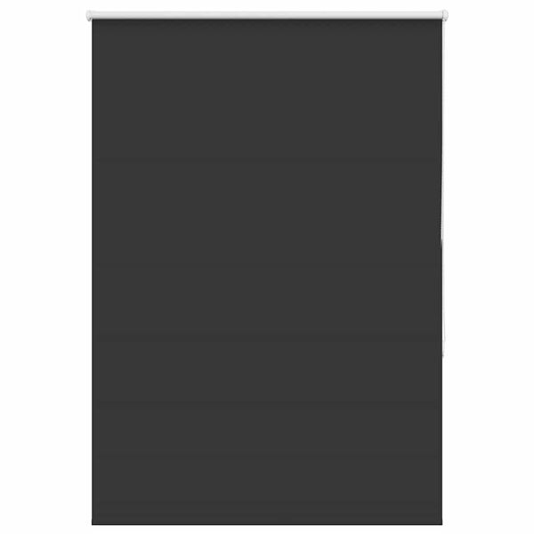vidaXL Rullaverho Blackout Musta 90x175 cm Kankaan leveys 85,7 cm