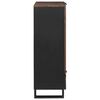 vidaXL Highboard Ruskea 60 x 33 x 100 cm täysi mangopuu