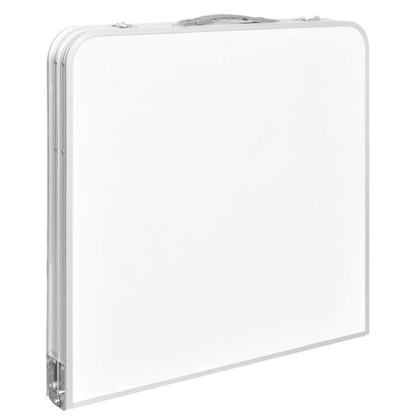 vidaXL Kokoontaitettava retkip&ouml;yt&auml; 120 x 60 cm alumiini