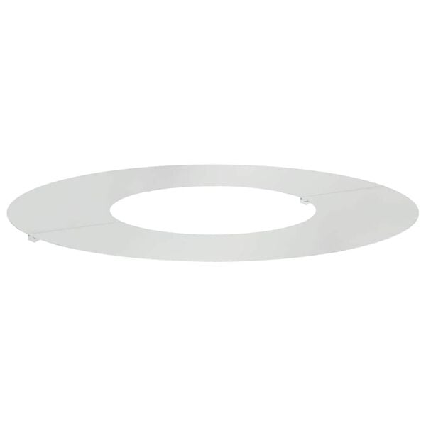 vidaXL sopiva Litteälle puu rengalle Hopea Ø30 / 60 cm Galvanoitu teräs