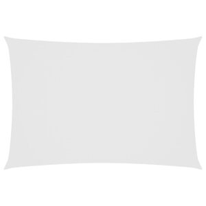 vidaXL Aurinkopurje Oxford-kangas suorakaide 2,5x4,5 m valkoinen