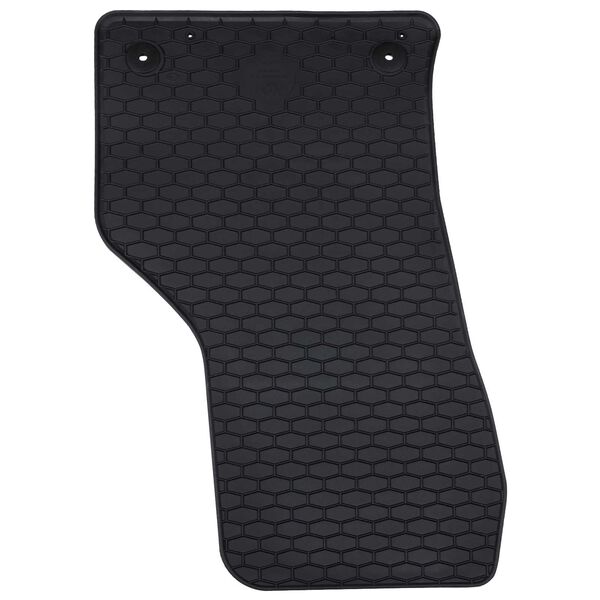 vidaXL Auton matto 4 pcs Musta VW PASSAT B8 TPE