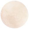 vidaXL Matto HUARTE lyhytnukkainen ja pest&auml;v&auml; beige &Oslash; 160 cm