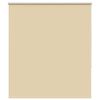 vidaXL Rullaverho Blackout Beige 130x130 cm Kankaan leveys 126,6 cm