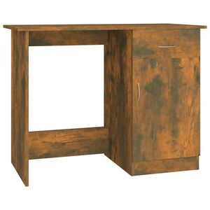 vidaXL Ty&ouml;p&ouml;yt&auml; savutammi 100x50x76 cm tekninen puu