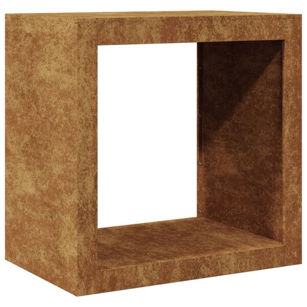 vidaXL Polttopuuteline 60x40x60 cm S&auml;&auml;nkest&auml;v&auml; ter&auml;s