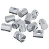 vidaXL Barrel-pultit 3462 kpl Hopea M6 x 13 mm Metalli