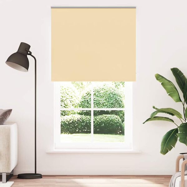 vidaXL Rullakaihdin Blackout Beige 130x210 cm Kankaan leveys 126,6 cm
