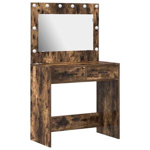 vidaXL Meikkip&ouml;yt&auml; Savup&auml;hkin&auml; 78,5 x 41 x 135 cm Tekninen puu
