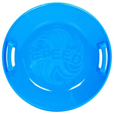 vidaXL Pulkka pyöreä sininen 66,5 cm PP