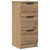 vidaXL Senkki Artisan Oak 30x30x70 cm Engineered Wood